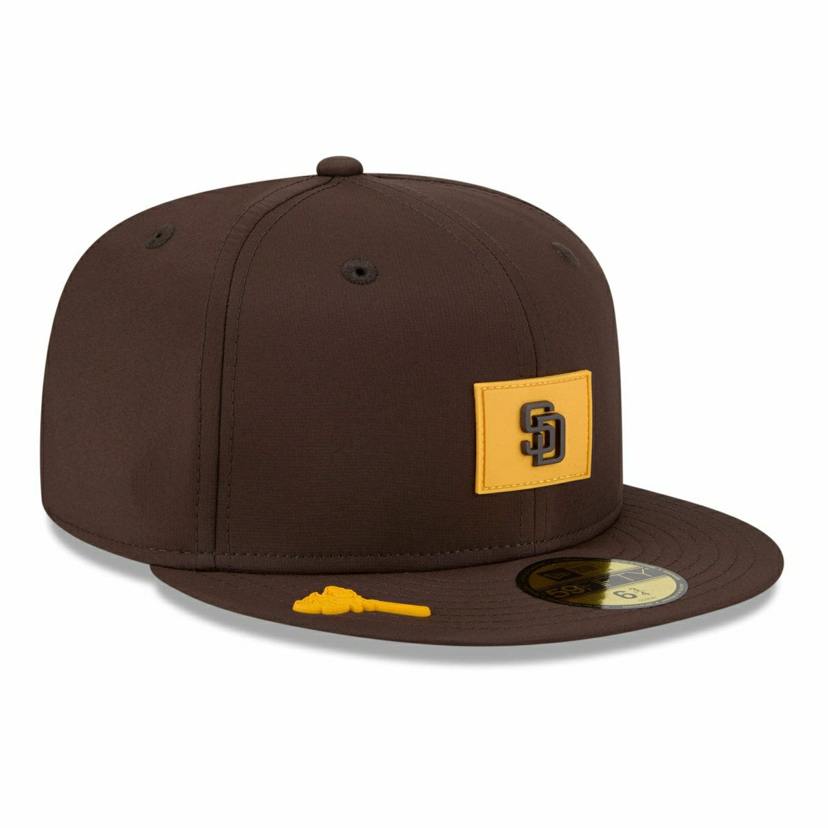 San Diego Padres 2026 MLB Clubhouse 59FIFTY Fitted Cap Brown - Taass US