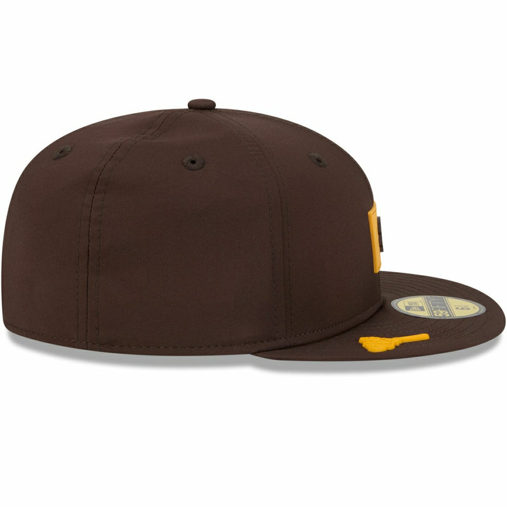San Diego Padres 2026 MLB Clubhouse 59FIFTY Fitted Cap Brown - Taass US