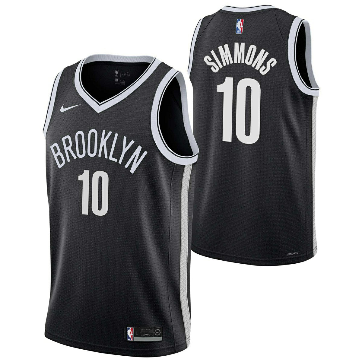 Ben Simmons #10 Brooklyn Nets Nike Icon Swingman NBA Jersey (YOUTH) - Taass online