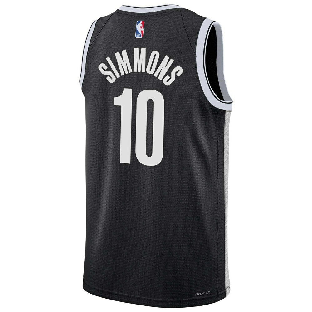 Ben Simmons #10 Brooklyn Nets Nike Icon Swingman NBA Jersey (YOUTH) - Taass online