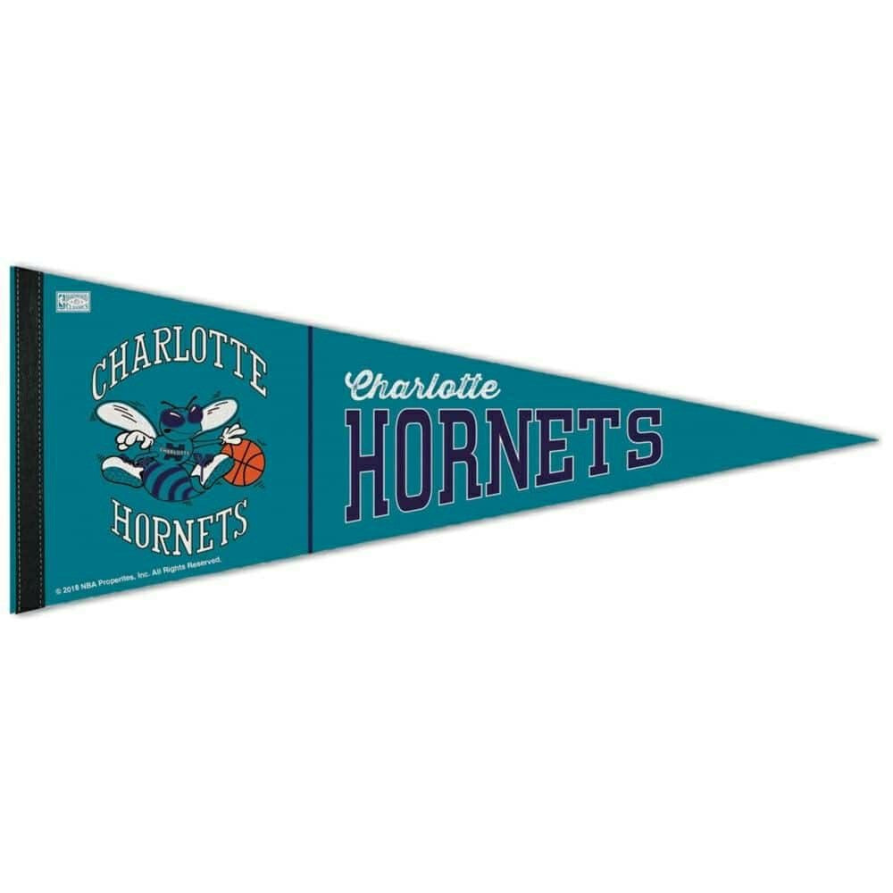 Charlotte Hornets Hardwood Classics Premium NBA Pennant - Taass discount
