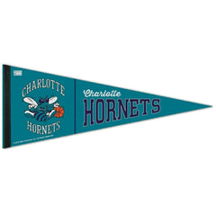 Charlotte Hornets Hardwood Classics Premium NBA Pennant - Taass discount