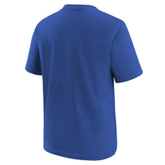 Dallas Mavericks Statement Jordan NBA T-Shirt Blue (YOUTH) - Taass online