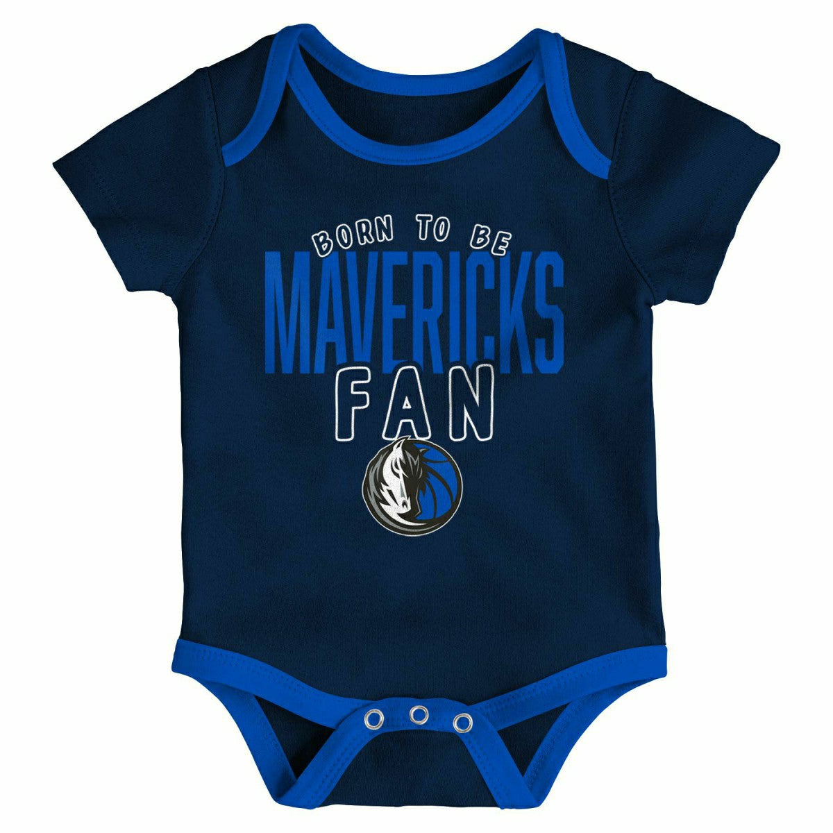 Dallas Mavericks Game Time NBA Baby Bodysuit Set (3-Piece) - Taass near me