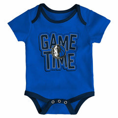 Dallas Mavericks Game Time NBA Baby Bodysuit Set (3-Piece) - Taass near me