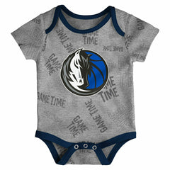 Dallas Mavericks Game Time NBA Baby Bodysuit Set (3-Piece) - Taass near me