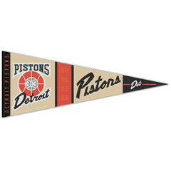 Detroit Pistons City Edition Premium NBA Pennant - Taass online