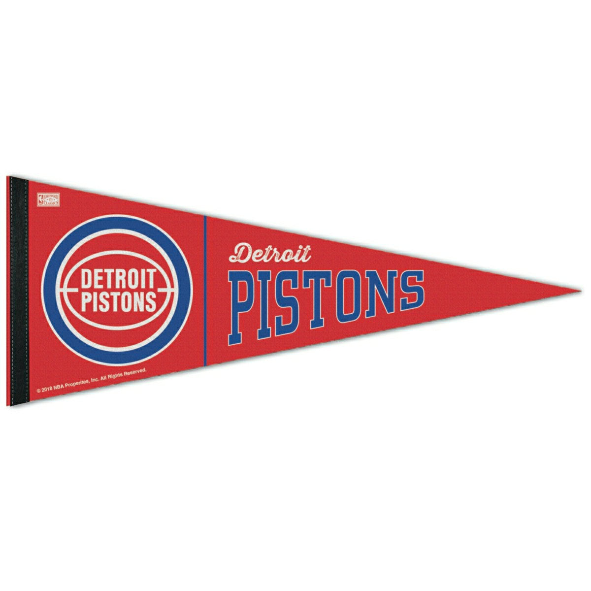 Detroit Pistons Hardwood Classics Premium NBA Pennant - Taass near me