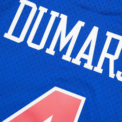 Joe Dumars #4 Detroit Pistons 1988-89 Swingman NBA Jersey Blue - Taass US