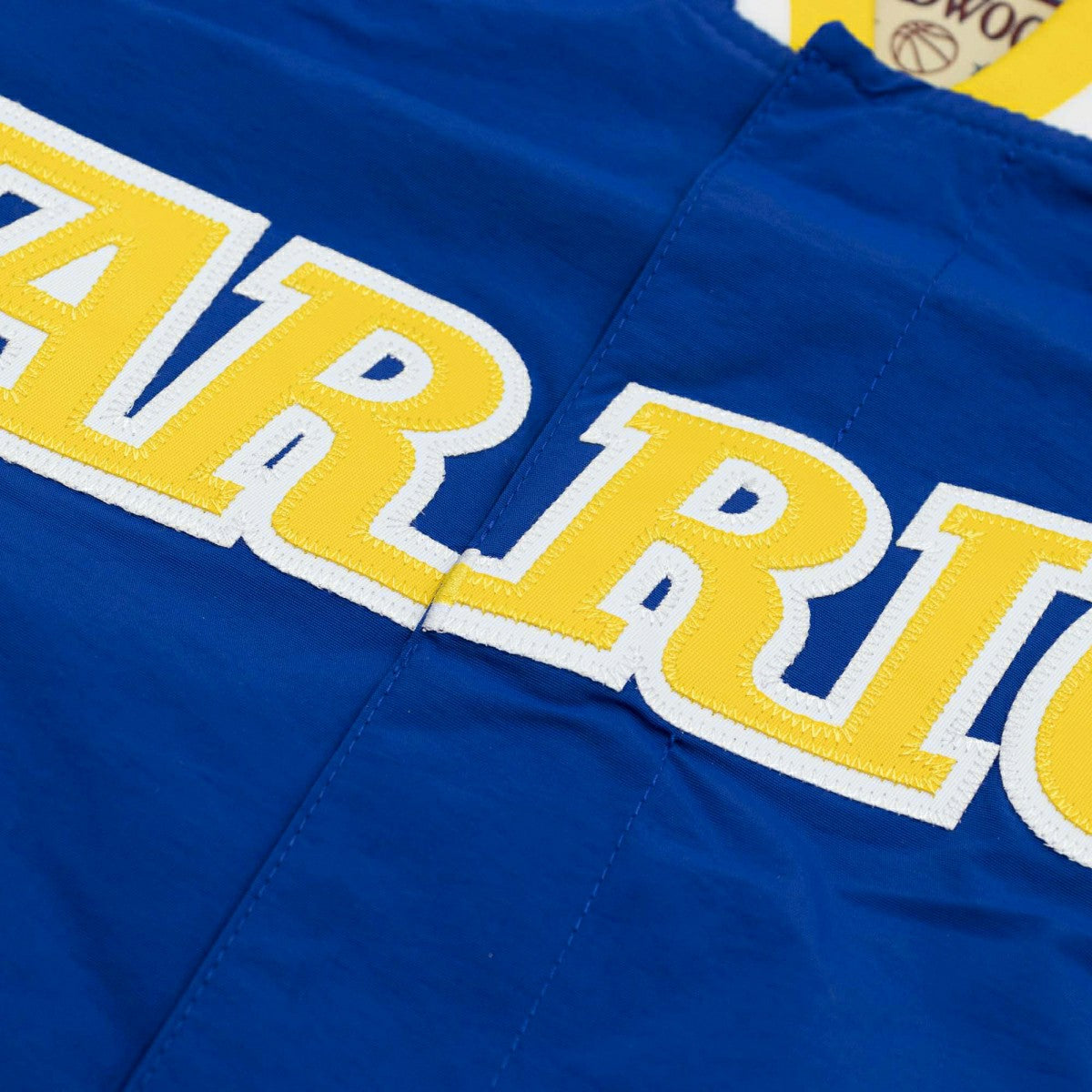 Golden State Warriors 1996-97 Authentic Warm Up NBA Jacket Blue - Taass for sale