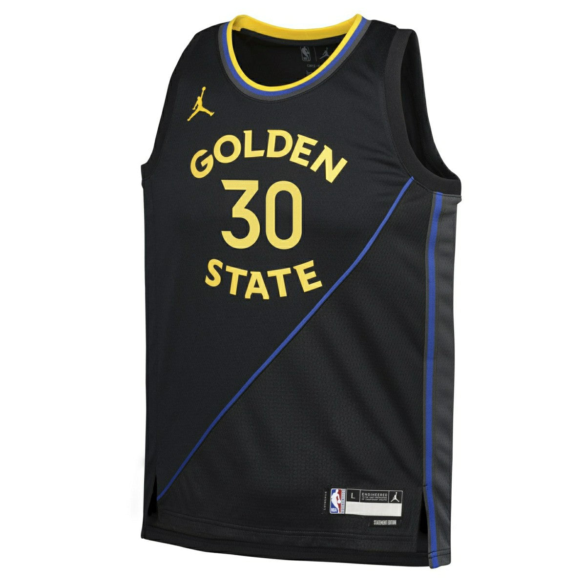 Stephen Curry #30 Golden State Warriors Statement Swingman NBA Jersey Black (YOUTH) - Taass near me