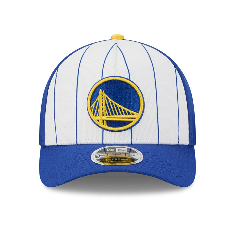 Golden State Warriors 2025-26 NBA Tip-Off 9FORTY M-Crown A-Frame Snapback Cap - Taass online