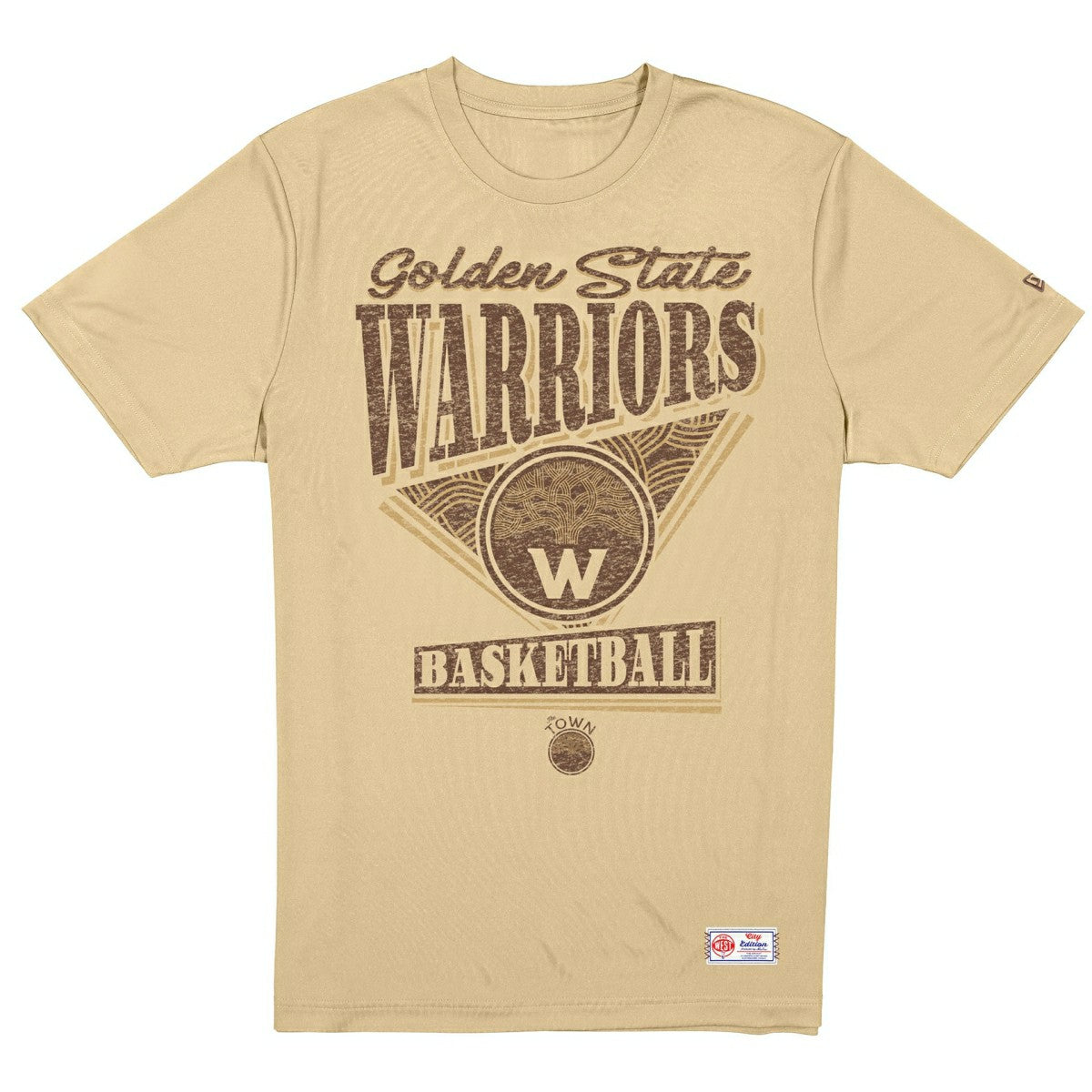 Golden State Warriors 2025-26 City Edition NBA T-Shirt Yellow - Taass near me