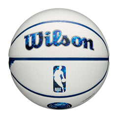 Golden State Warriors Pixel NBA Basketball White (Size 7) - Taass sale