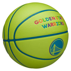 Golden State Warriors Neon Pop NBA Basketball (Size 7) - Taass discount