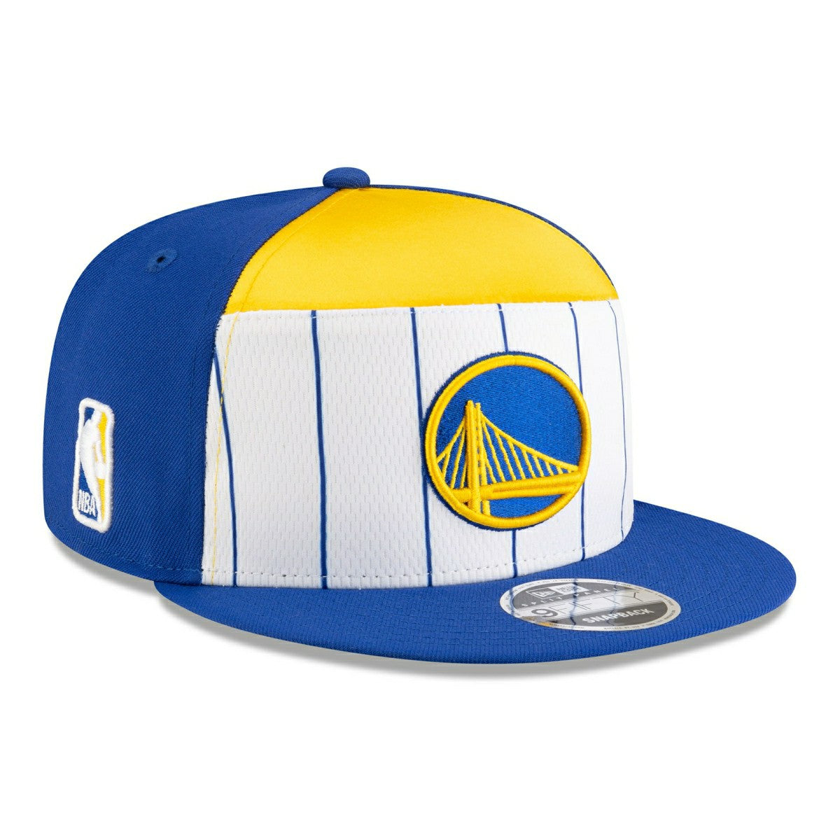 Golden State Warriors 2025-26 NBA Tip-Off 9FIFTY Split Panel Snapback Cap - Taass for sale
