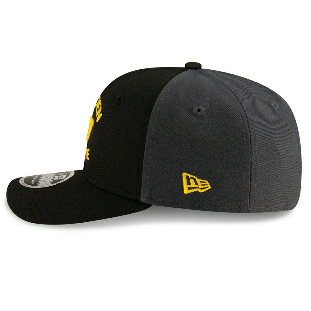 Golden State Warriors 2025-26 NBA Statement Stretch-Snap 9SEVENTY Cap Black - Taass online