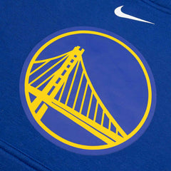Golden State Warriors NBA Logo Nike Club Hoodie Blue (YOUTH) - Taass near me