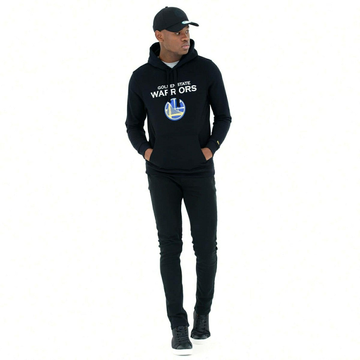 Golden State Warriors Team Logo Hoodie NBA Sweatshirt - Taass for sale