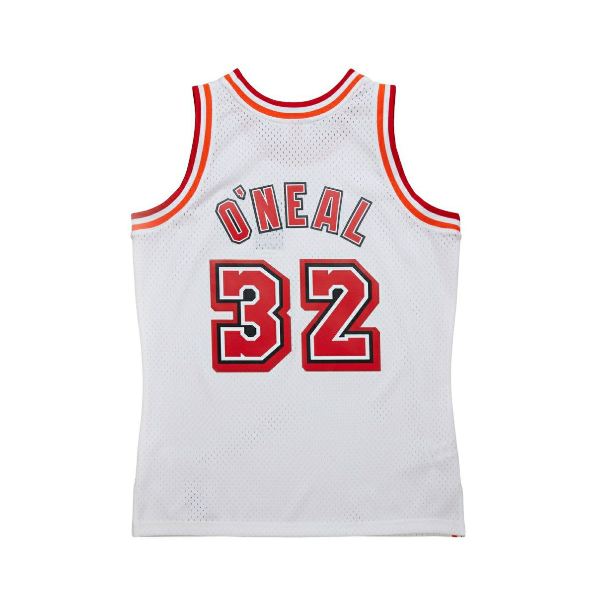 Shaquille O'Neal #32 Miami Heat 2007-08 Mitchell & Ness Swingman NBA Jersey White - Taass discount