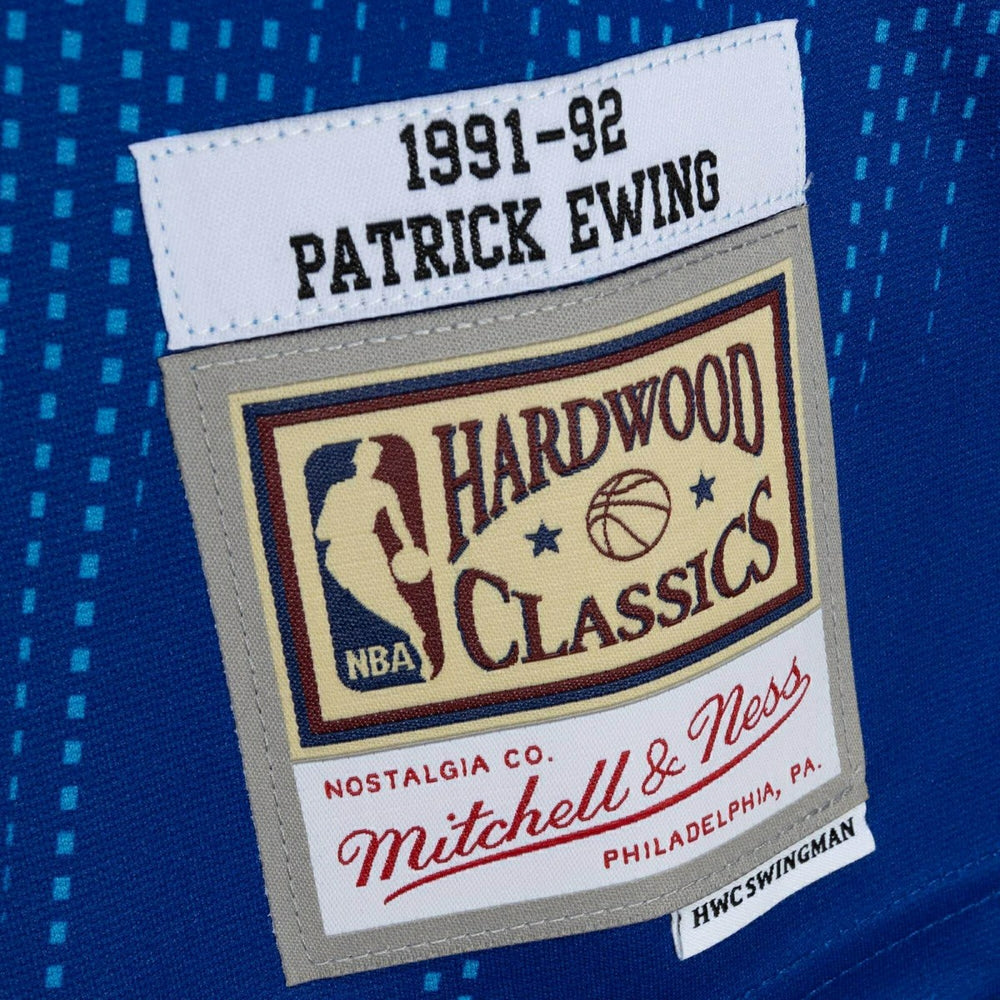 Patrick Ewing #33 New York Knicks Monochrome Mitchell & Ness Swingman NBA Jersey Blue - Taass online