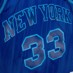 Patrick Ewing #33 New York Knicks Monochrome Mitchell & Ness Swingman NBA Jersey Blue - Taass online