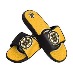 Boston Bruins Big Logo NHL Gel Slides - Taass sale