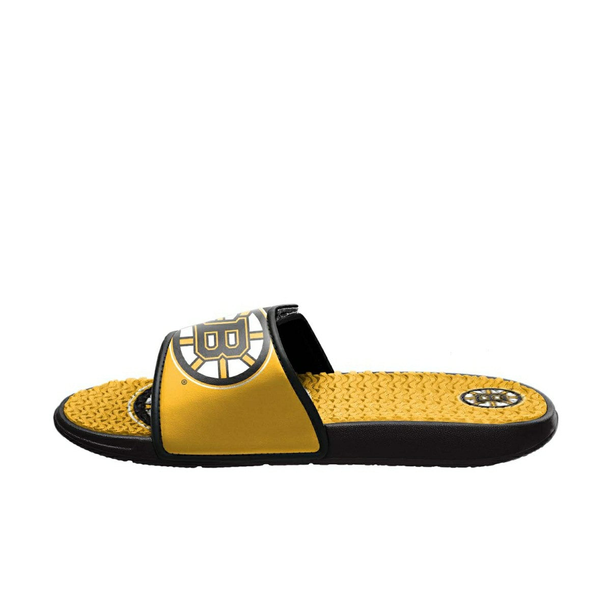 Boston Bruins Big Logo NHL Gel Slides - Taass sale