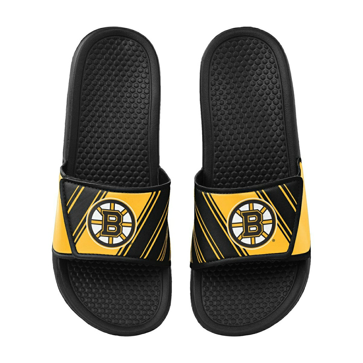 Boston Bruins Legacy Velcro NHL Sport Slides - Taass discount