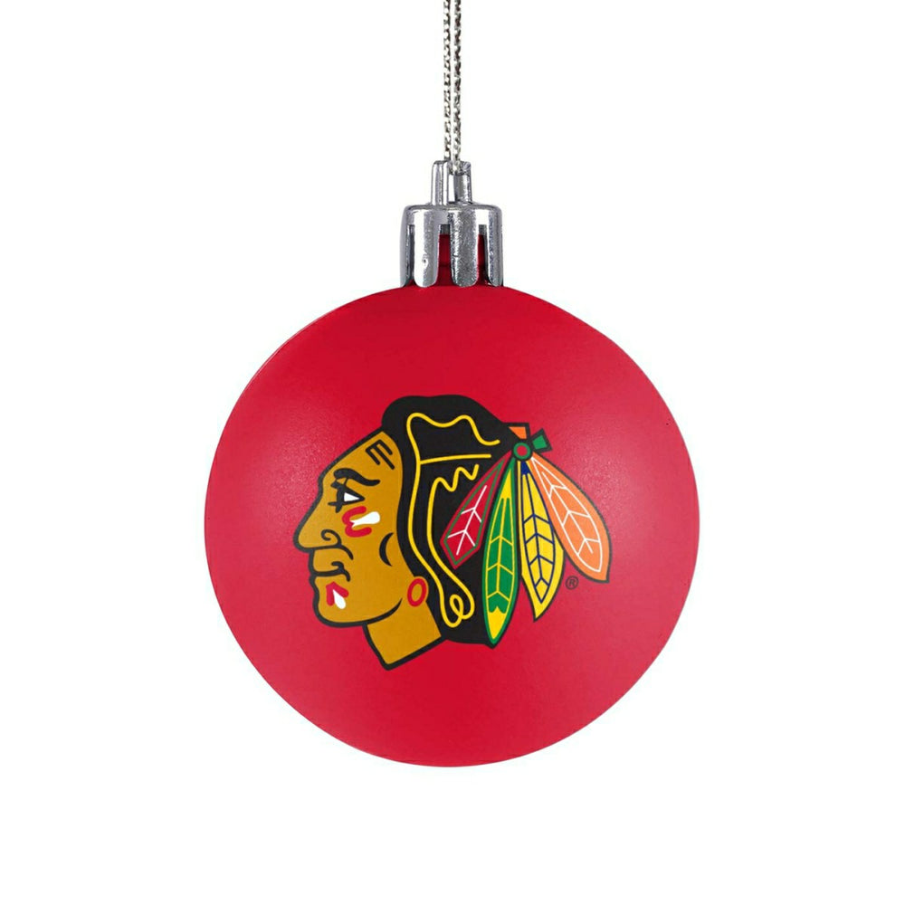 Chicago Blackhawks NHL Christmas Ornament Set (12-Piece) - Taass online