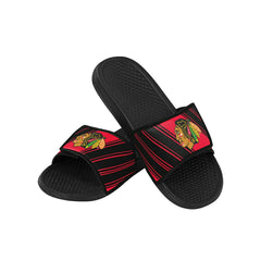 Chicago Blackhawks Legacy Velcro NHL Sport Slides - Taass for sale