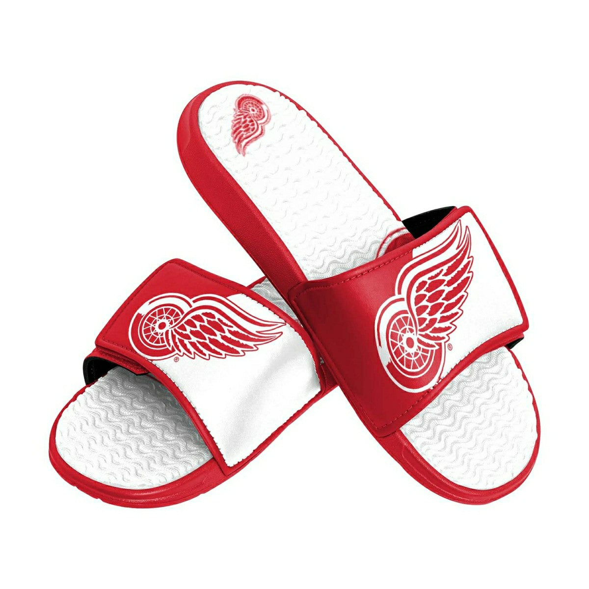 Detroit Red Wings Big Logo NHL Gel Slides - Taass sale