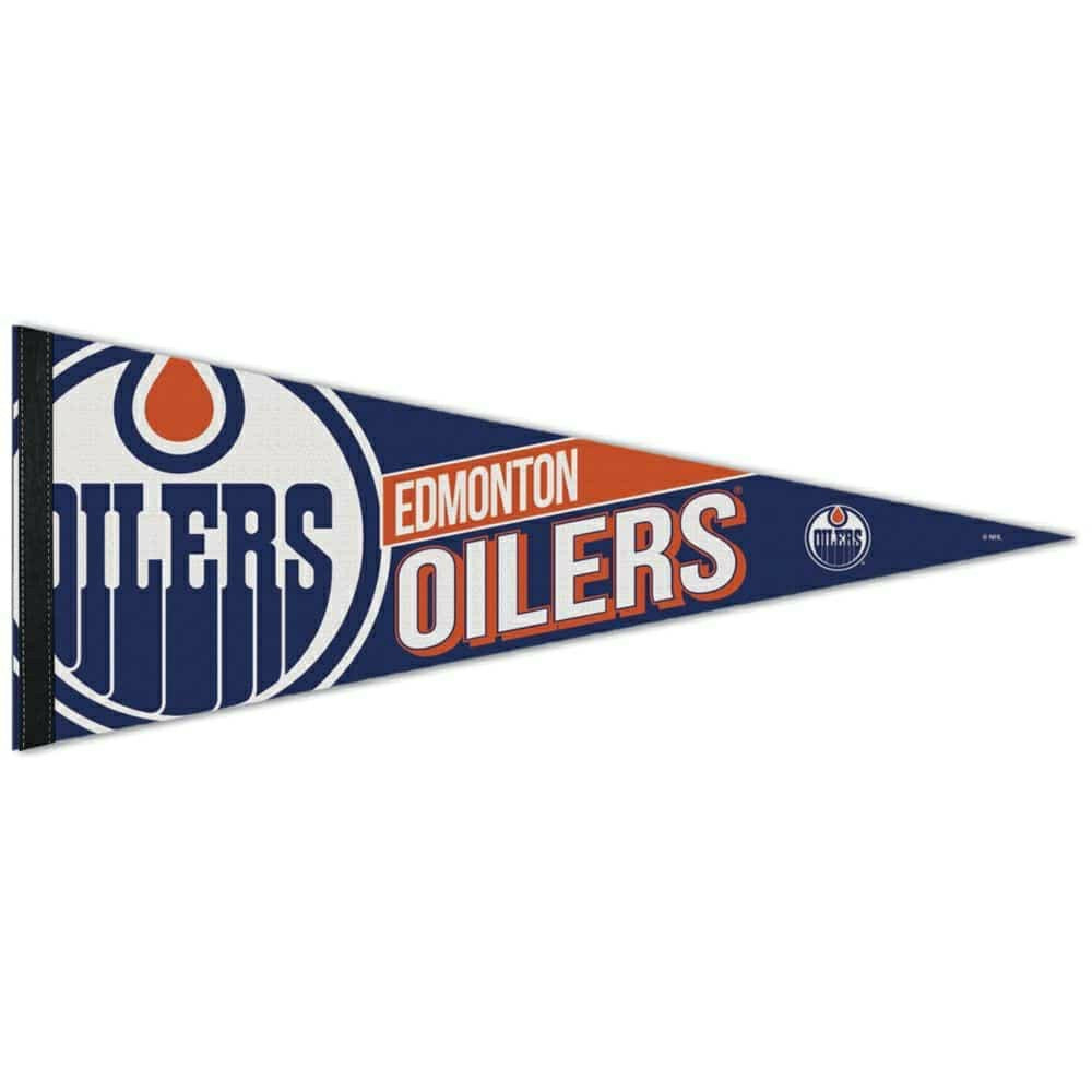 Edmonton Oilers Premium Hockey NHL Pennant - Taass sale