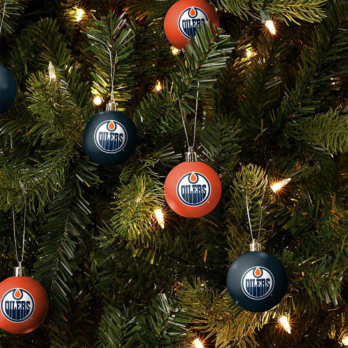 Edmonton Oilers NHL Christmas Ornament Set (12-Piece) - Taass near me