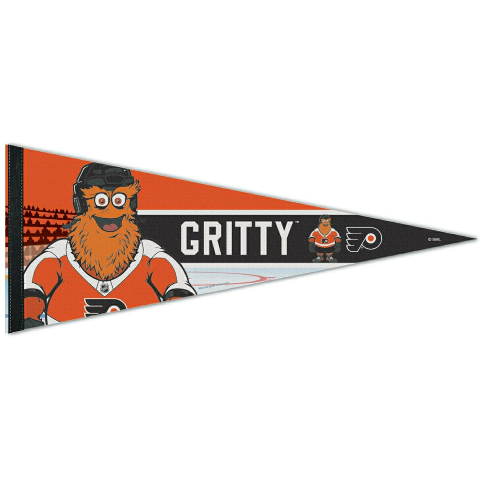 Philadelphia Flyers Gritty Mascot Premium NHL Pennant - Taass online