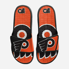 Philadelphia Flyers Big Logo NHL Gel Slides - Taass online