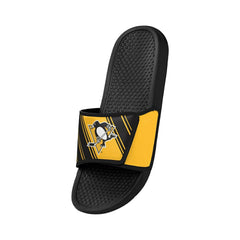 Pittsburgh Penguins Legacy Velcro NHL Sport Slides - Taass US