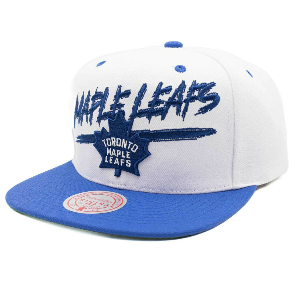 Toronto Maple Leafs Transcript Mitchell & Ness Snapback NHL Cap - Taass discount