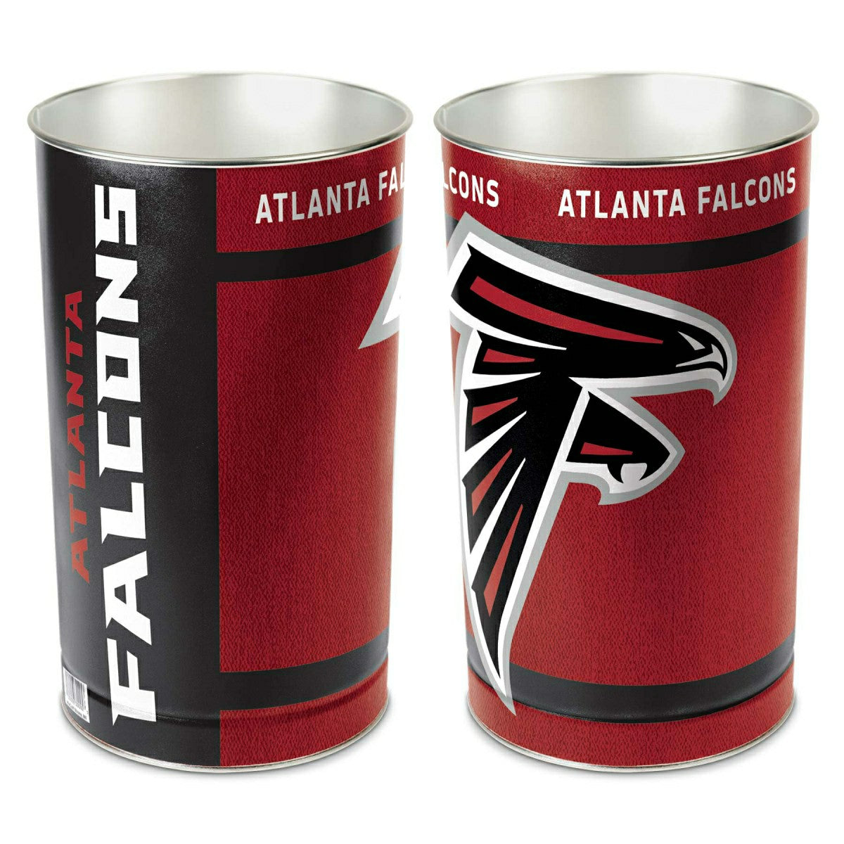 Atlanta Falcons Team Logo NFL Wastebasket - Taass online
