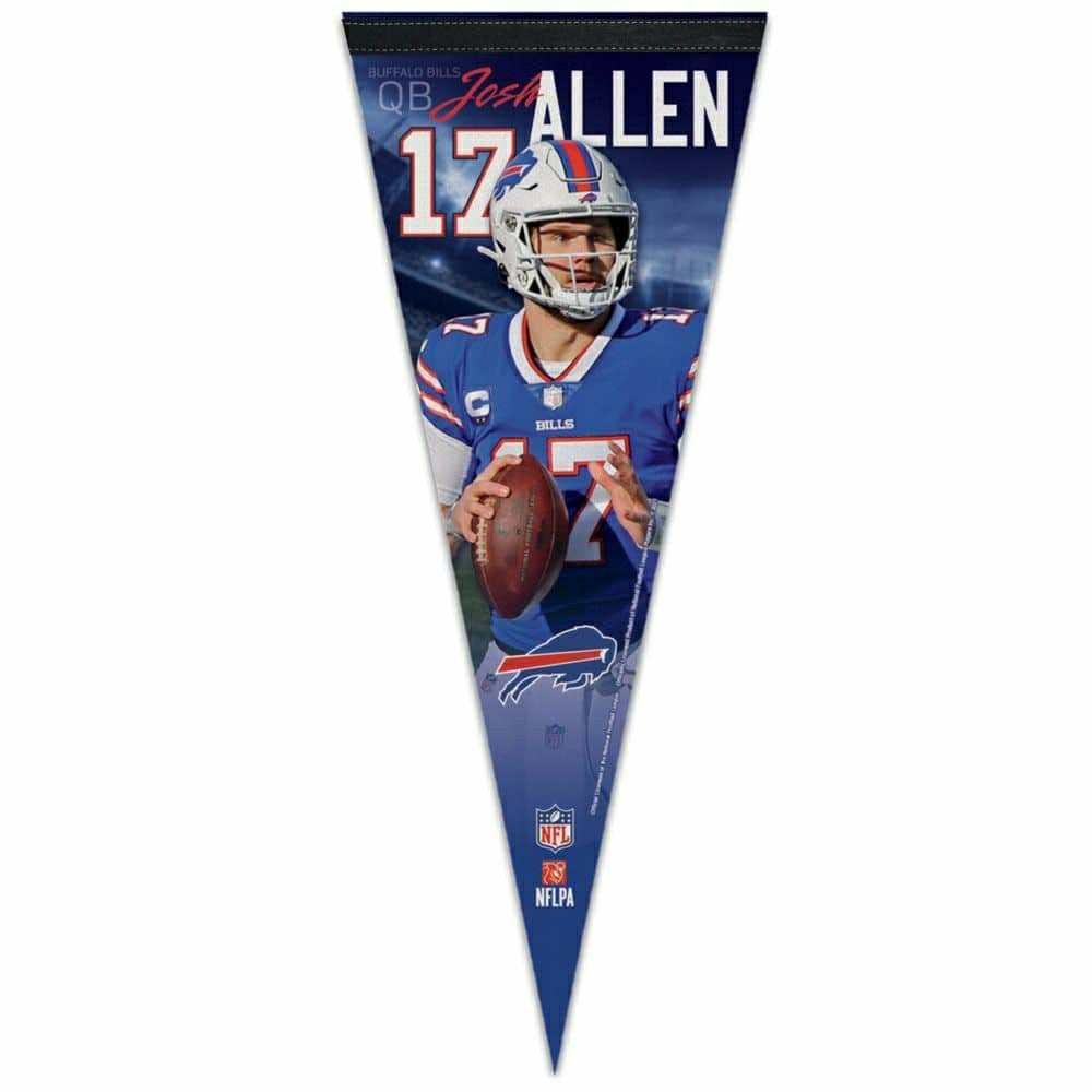 Josh Allen Buffalo Bills Premium WinCraft NFL Pennant - Taass near me