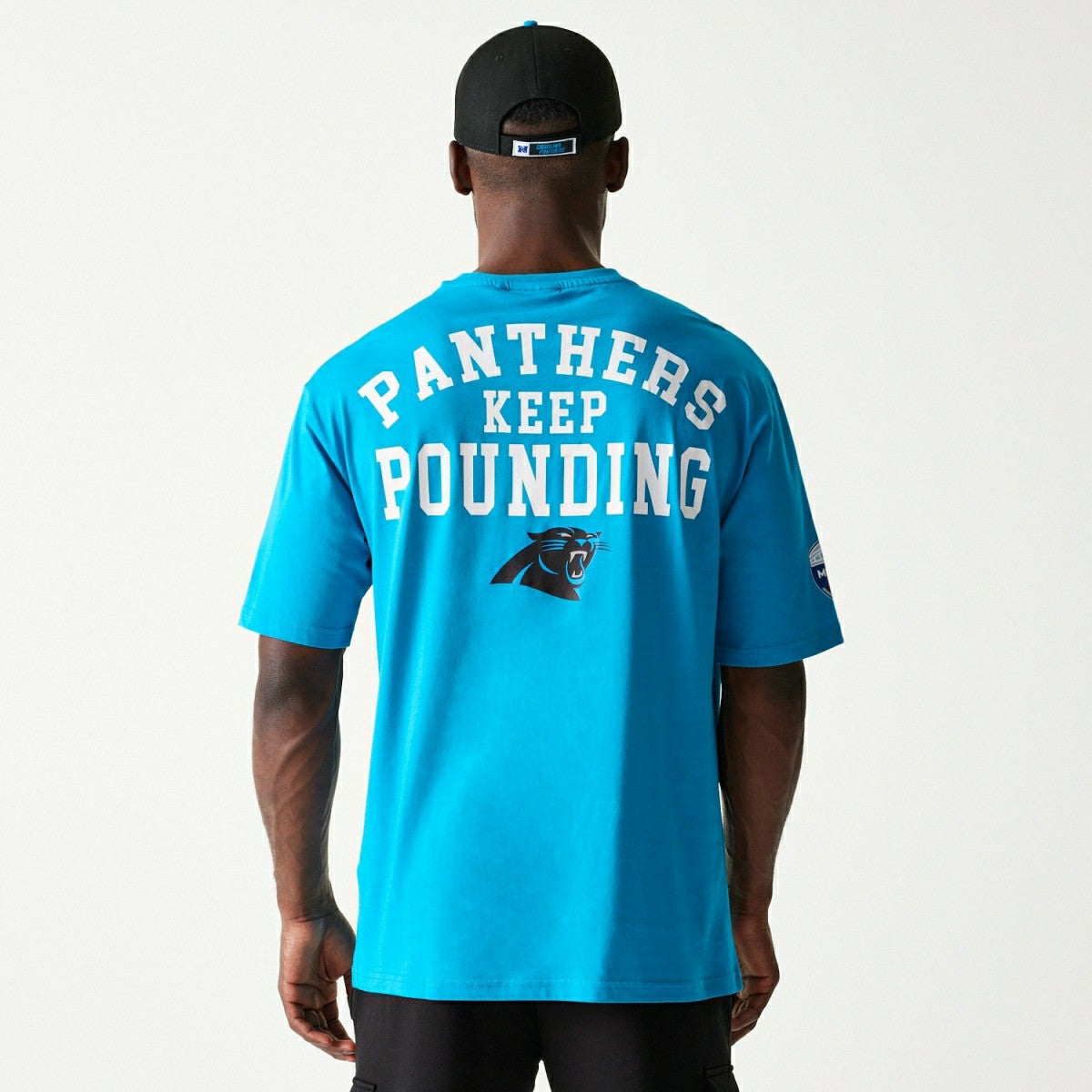 2024 NFL Munich Game Carolina Panthers Arch T-Shirt Blue - Taass for sale
