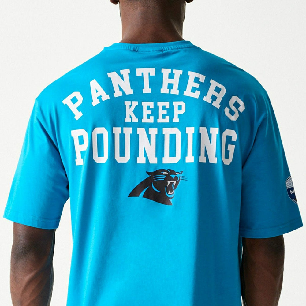 2024 NFL Munich Game Carolina Panthers Arch T-Shirt Blue - Taass for sale