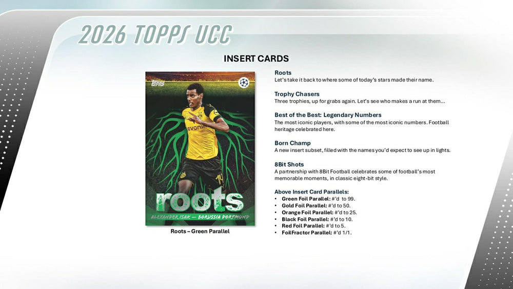 2025/26 Topps UEFA Club Competitions Football Hobby Box - Taass online