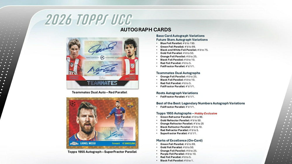 2025/26 Topps UEFA Club Competitions Football Hobby Box - Taass online