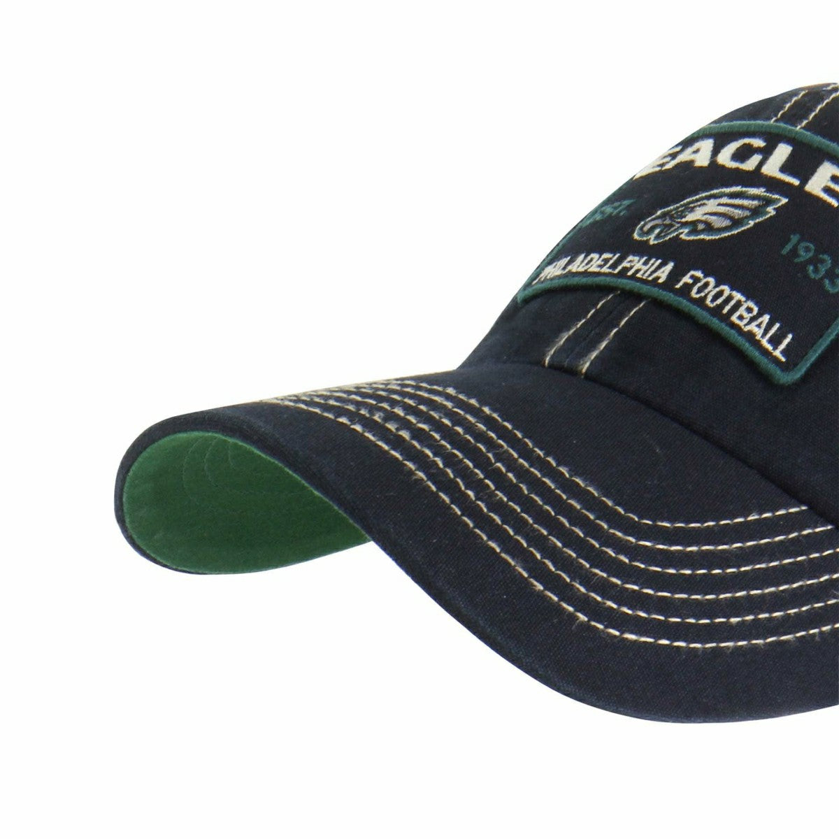 Philadelphia Eagles Vintage Wabash '47 Clean Up Trucker NFL Cap Black - Taass sale