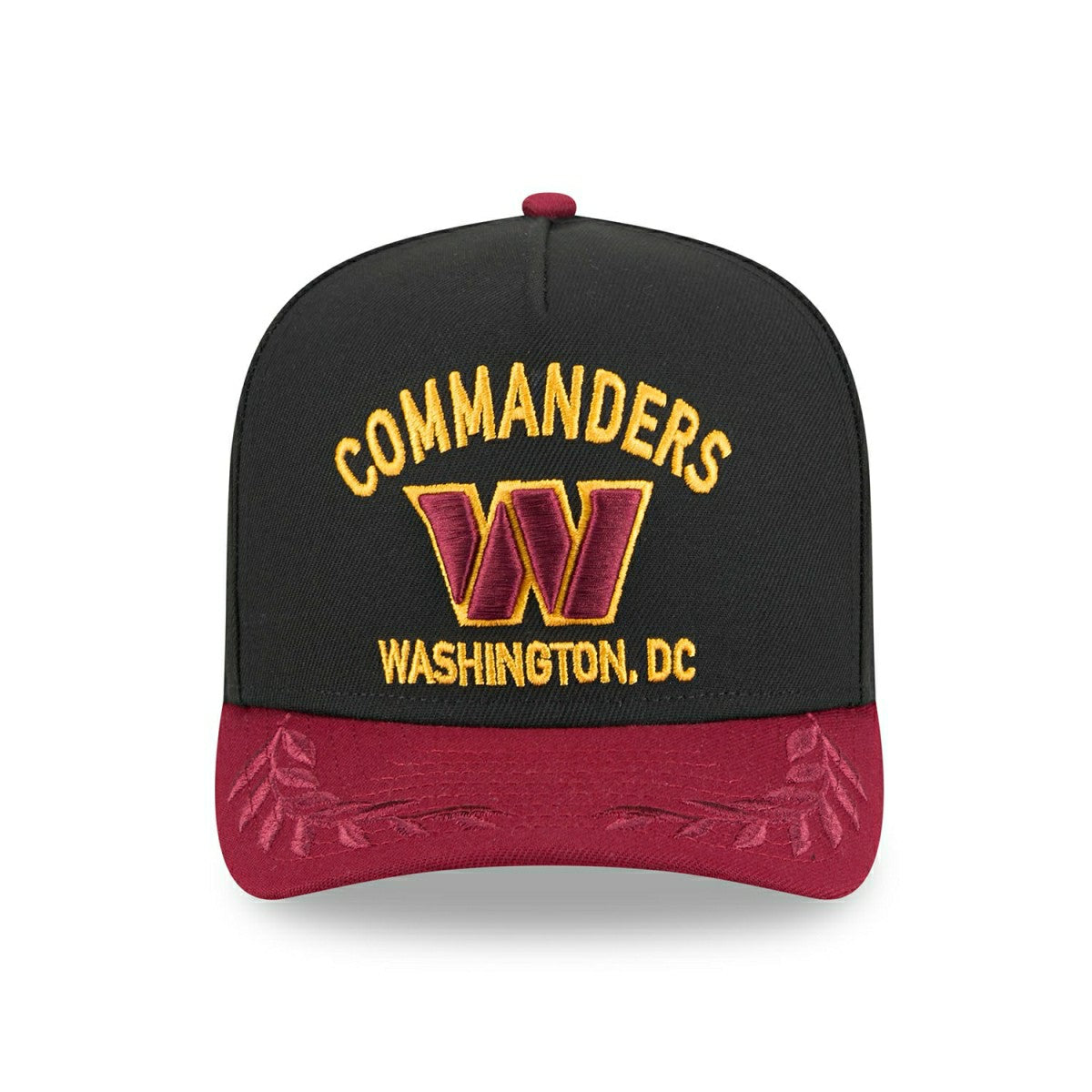 Washington Commanders 2025 NFL Draft New Era 9FIFTY A-Frame Snapback Cap Black - Taass sale