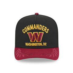 Washington Commanders 2025 NFL Draft New Era 9FIFTY A-Frame Snapback Cap Black - Taass sale