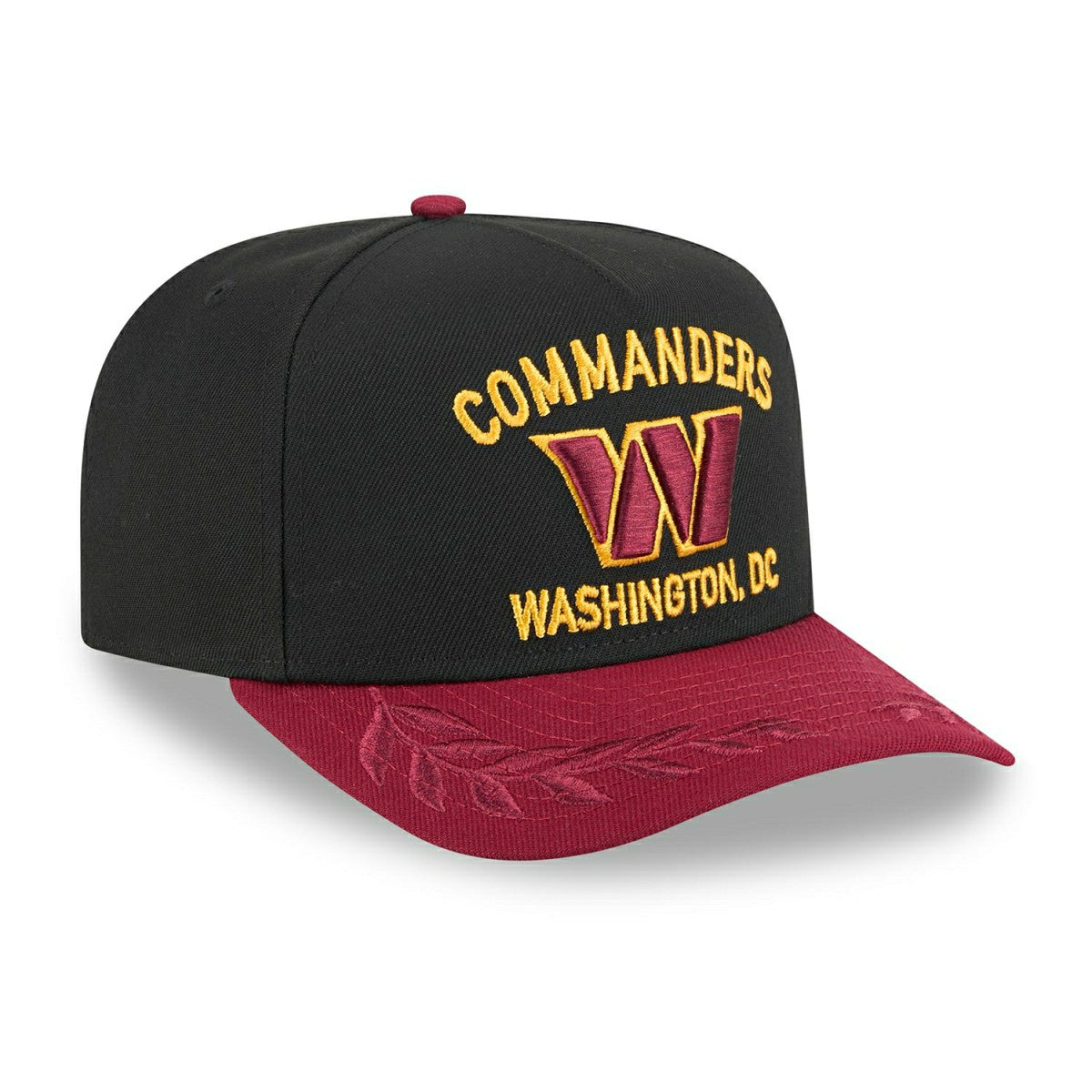 Washington Commanders 2025 NFL Draft New Era 9FIFTY A-Frame Snapback Cap Black - Taass sale