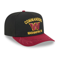 Washington Commanders 2025 NFL Draft New Era 9FIFTY A-Frame Snapback Cap Black - Taass sale