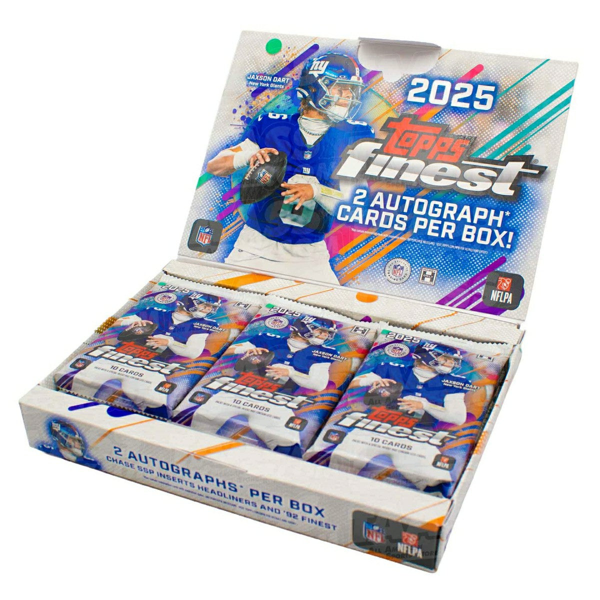 2025 Topps Finest Football NFL Hobby Box - Taass US